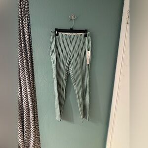 a new day Green and White Skinny Pants